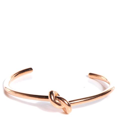 celine rose gold knot bracelet|old celine bracelet.